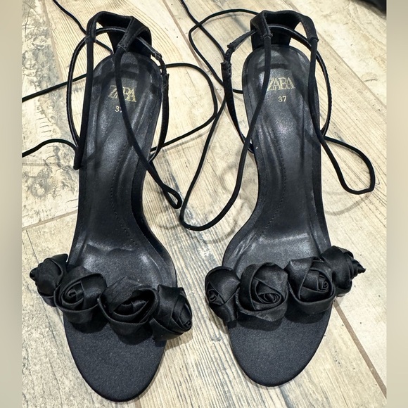 Zara rose strappy sandals - - Picture 4 of 6